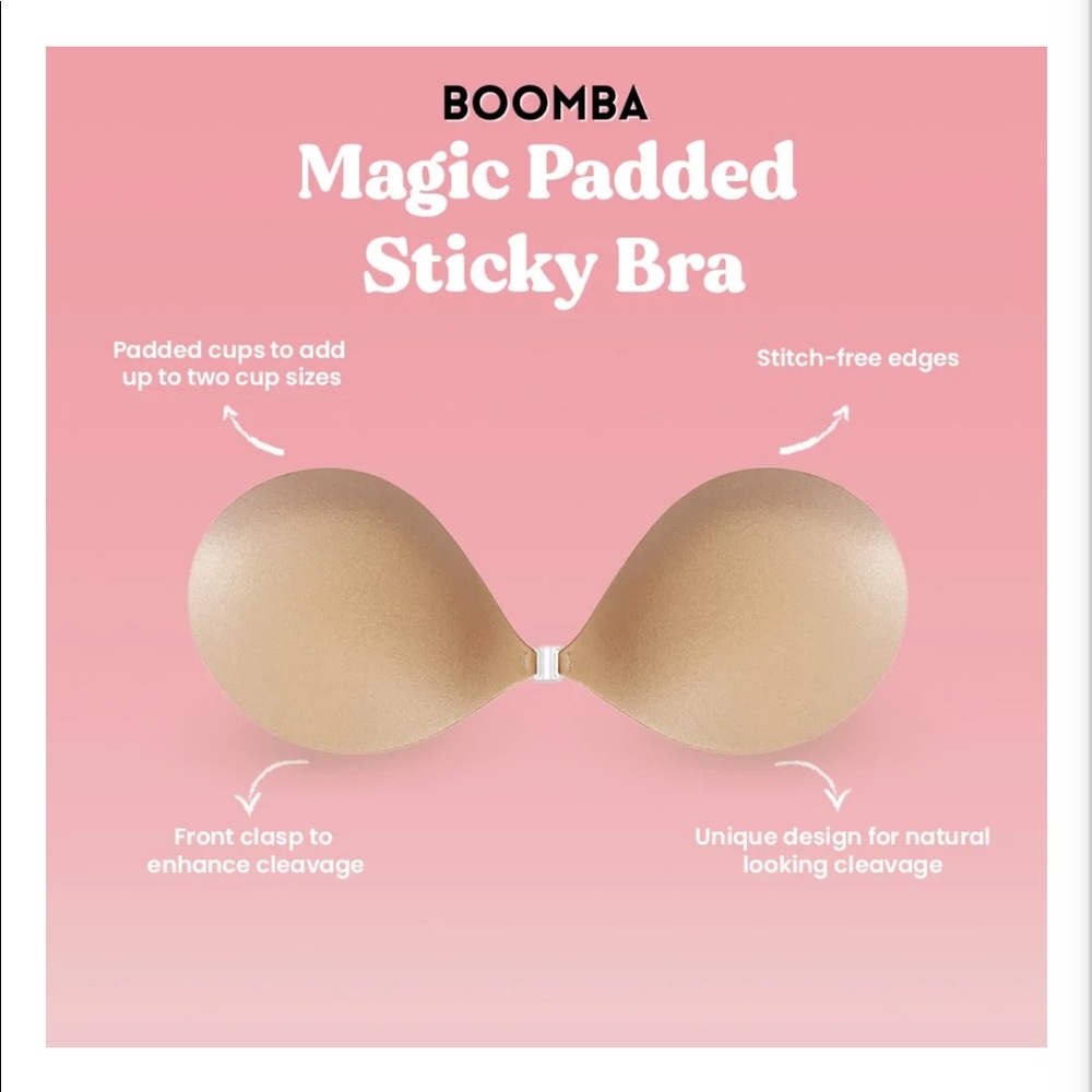 Brand New!! Boomba magic padded sticky bra